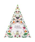 English Tea Shop Organic Advent Calendar White Triangular - 25 Pyramid Tea Bags - Buy Online on GoSupps.com