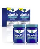 Vicks VapoRub Advanced Plus - Powerful Cough Suppressant & Chest Rub | Fast Relief 2.82oz x 2 - Shop Internationally - Buy Online on GoSupps.com