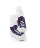 Mocc Ons Washable Leather Sole Slipper Socks - 18-24 Months Sneaker Navy - Buy Online on GoSupps.com