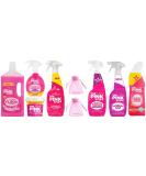 OGD Commerce Stardrops The Pink Stuff Miracle household All Purpose Cleaning Bundle Cleaners for Outdoor use Floor Dishes Kitchen Windows Glass Surfaces & Bathroom 7 pieces set - Buy Online on GoSupps.com