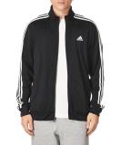 adidas Men's Essentials Warm-Up 3-Stripes Track Top Large Black/White - Buy Online on GoSupps.com