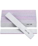 25 Pack 100/180 Grit Nail Files for Acrylic Nails - Professional Double Sided Emery Boards - Type 1 - Buy Online on GoSupps.com