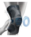 NEENCA Professional Knee Support Compression Sleeve with Patella Gel Pad & Side Stabilizers - Navy Blue | Pain Relief, Running, Workout, Arthritis | Upgraded Version - Size S - Buy Online on GoSupps.com