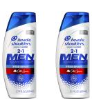Head and Shoulders Anti-Dandruff 2-in-1 Shampoo and Conditioner - Pack of 2 (21.9 oz each) - Buy Online on GoSupps.com