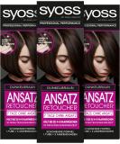 Syoss Approach Retoucher Dark Brown Level 1 (3 x 60 ml) - Semi-Permanent Hair Color for Quick & Easy Touch-Ups - Lasts 7 Days - International Shipping Available - Buy Online on GoSupps.com