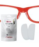 Setex Gecko Grip 1mm Anti Slip Eyeglass Nose Pads, (5 Clear Pair) USA Made, Innovative Microstructured Fibers, 1mm x 7mm x 16mm 5 Clear Pairs - Buy Online on GoSupps.com