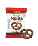 Unique Snacks Extra Dark Split Pretzels - Vegan Homestyle Baked - 24 Pack - Buy Online on GoSupps.com