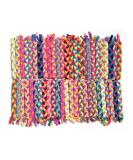 Braided Hair Scrunchies 50pcs Hair Ties Elastic Bands Hair Accessories - Mixed Colors - Buy Online on GoSupps.com