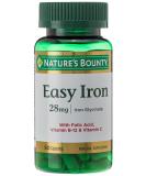 Nature's Bounty Gentle Iron 28mg - 90 Capsules | Easy on the Stomach - Buy Online on GoSupps.com