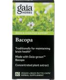Gaia Herbs Bacopa 60 Vegan Liquid Phyto-Caps - Buy Online on GoSupps.com