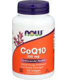 Buy Now Foods CoQ10 100mg | 150 Soft Gels - Premium Quality Fast International Shipping - Buy Online on GoSupps.com