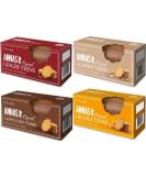 Annas Original Biscuit Selections - Orange Thins Cappuccino Thins Ginger Thins & Almond Thins pepparkaka Biscuits - Buy Online on GoSupps.com