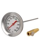 Lantelme 500 C Stainless Steel Grill Thermometer Probe | Oven Tandoor Smoker | 15cm Analogue - Buy Online on GoSupps.com