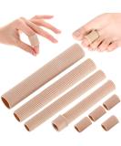 ShowHeel Toe Protection - 4pcs Silicone Toe Caps & Bandages for Blisters Corns & Pressure Relief - Buy Online on GoSupps.com