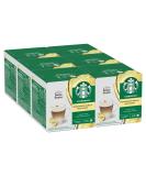 STARBUCKS Vanilla Macchiato By Nescaf Dolce Gusto Coffee Capsules 6 X 12 (72 capsules 36 servings) Vanilla 72 pieces (1 pack) - Buy Online on GoSupps.com