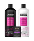TRESemm 24 Hour Volume Shampoo & Conditioner Set | Keratin Repair Hair Mask | Best Volumizing Hair Products for Fine Hair with Collagen & Peptide Complex - Buy Online on GoSupps.com