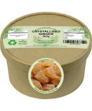 Natural Health 4 Life Crystallised Ginger Chunks 500g in storage tub - Buy Online on GoSupps.com