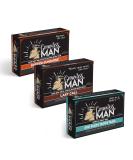 Grown Ass Man Co. Exfoliating Body Bar - Natural & Organic, Gentle Scrub for Men - Plastic-Free & Eco-Friendly - 4oz Bar - Buy Online on GoSupps.com