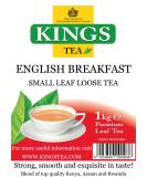 KINGS TEA ENGLISH BREAKFAST LOOSE TEA 1KG - Buy Online on GoSupps.com
