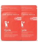 The Good Patch Cycle Patch for Menstrual Support - Plant Powered Relief with Menthol & Black Cohosh - 8 Total Patches, 4 Count (Pack of 2) - Buy Online on GoSupps.com