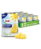 Dole Canned Pineapple Chunks in Heavy Syrup 20 Oz - Pack of 12 - Buy Online on GoSupps.com