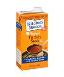 Kitchen Basics Original Turkey Stock 32 fl oz - Premium Quality Broth for Delicious Recipes - Buy Online on GoSupps.com
