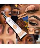 Matte Eye Primer | Long-lasting & Waterproof | Prevents Oily Lids | Smudgeproof Eyeshadow Base | Dark 2 - Buy Online on GoSupps.com