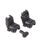 Levien Generation II MB-US Front and Rear Flip Up Sight can Mount on Any Picatinny or Weaver Rail Black - Buy Online on GoSupps.com