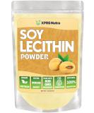 XPRS Nutra Soy Lecithin Powder - Lecithin Powder Food Grade Fat Emulsifier - Suitable for Cooking Baking and More - Vegan Friendly Soy Lecithin Powder Cooking Aid (4 oz) 4 Ounce (Pack of 1) - Buy Online on GoSupps.com