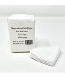 Gauze Surgical Sponges - Non-Sterile 8-Ply Cotton Pads | High-Grade Quality | Box of 100 | All Purpose 2"x2" | International Shipping Available - Buy Online on GoSupps.com