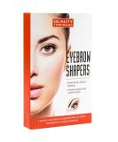 Eyebrow Shaper Wax Strips - 56 Pre Cut Strips for Facial Hair Removal - Buy Online on GoSupps.com