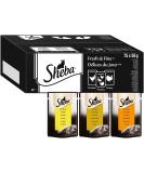 Sheba Fresh & Fine Sauce Premium Cat Wet Food Multipack (75 x 50g) Chicken Poultry & Turkey High-Quality International Shipping - Buy Online on GoSupps.com