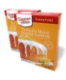 Duncan Hines Orange Cake Mix - 16.5 Oz - Pack of 2 - Buy Online on GoSupps.com