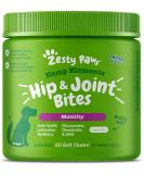 Zesty Paws Hemp Elements Mobility Bites for Dogs - 90 Soft Chews - Chicken Flavor - Buy Online on GoSupps.com