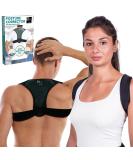 Adjustable Posture Corrector for Men and Women - Shoulder & Back Pain Relief, Clavicle Support - Supply Cube - Buy Online on GoSupps.com