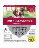 K9 Advantix II Flea and Tick Prevention for Large Dogs (21-55 Pounds) 2 Pack - Buy Online on GoSupps.com