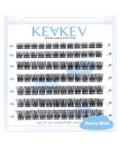 Lash Clusters 84 Pcs | DIY Eyelash Extensions | Individual Soft & Comfortable Clusters | C-Mix (8-16mm) Heavy Rain - Buy Online on GoSupps.com