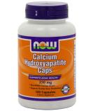Now Foods Calcium Hydroxyapatite 120 Capsules - Bone Health Support - Buy Online on GoSupps.com