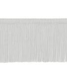 4 (10cm) Long Solid Chainette Fringe Trim - Pure White #A1 - 11 Yard Value Pack - Buy Online on GoSupps.com