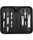 Premium 6-Piece Manicure Set from Solingen | Elegant Art Leather Case | Durable Polished Steel | Ideal for Men & Women - Buy Online on GoSupps.com