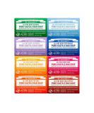 Dr. Bronner's - Pure-Castile Bar Soap (5 oz Variety Pack) Almond Unscented Lavender Peppermint Citrus Rose Tea Tree & Eucalyptus - Made with Organic Oils For Face Body & Hair Gentle & Moisturizing | 8 Count - Buy Online on GoSupps.com