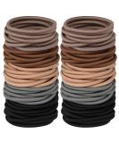 120 PCS Large Multicolored Hair Ties for Thick Hair - No Damage Ponytail Holders for Women, Men, and Girls - Buy Online on GoSupps.com