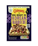 Colman's Big Night In Korean Barbecue Recipe Mix perfect with white rice for a takeaway-style family meal 45 g - Buy Online on GoSupps.com