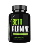 Beta Alanine 1500mg - 120 Capsules Amino Acid Supplement for Men & Women - Buy Online on GoSupps.com