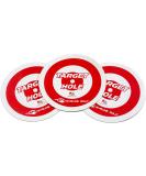 Eyeline Golf Target Holes - Practice Training Aid for Precision Practice on Green. Indoors/Outdoors. Toss to Create Simple Speed Control Targets. Red and White-Easy to See. Pack - 3. Made in USA - Buy Online on GoSupps.com