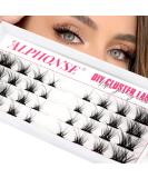 ALPHONSE D Curl Russian Individual Cluster Lash Clusters - Fluffy Natural DIY Cat Eye Extensions - Buy Online on GoSupps.com
