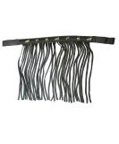 Premium Fly Mask with Fringe & Velcro Fastener for Horses | Black Pony Shetty Cob & Warmblood Sizes - Buy Online on GoSupps.com