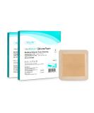MedVanceTM Silicone Bordered Foam Dressing (6x6, 10 Pack) - Buy Online on GoSupps.com