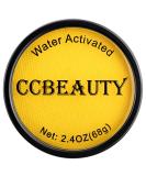 Ccbeauty Professional Body Painting Colors - Water-Based Light Yellow Makeup for Halloween & Theater - 68G Creative Body Art - Buy Online on GoSupps.com