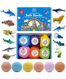 Bath Bombs for Kids with Surprise Inside SEA Animals - Natural and Safe Bath Bombs Gift Set for Girls & Boys - Multicolored Organic Bubble Bath - Made in USA - Buy Online on GoSupps.com
